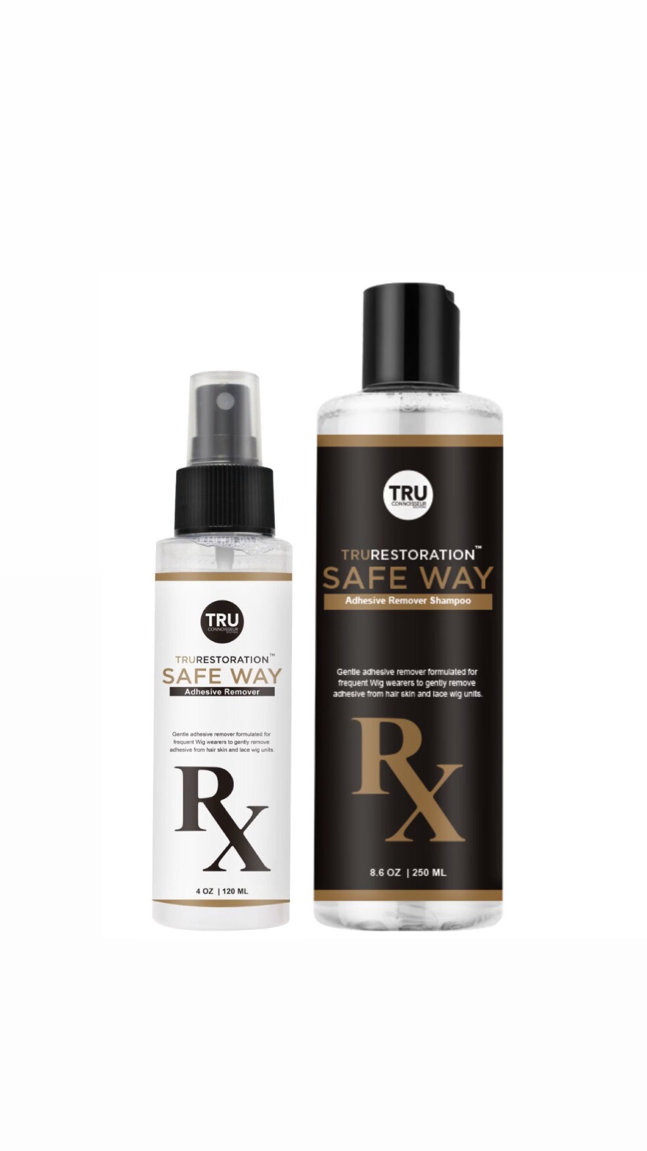 Safe-Way Adhesive Remover Bundle ( Wig Cleaning Kit)