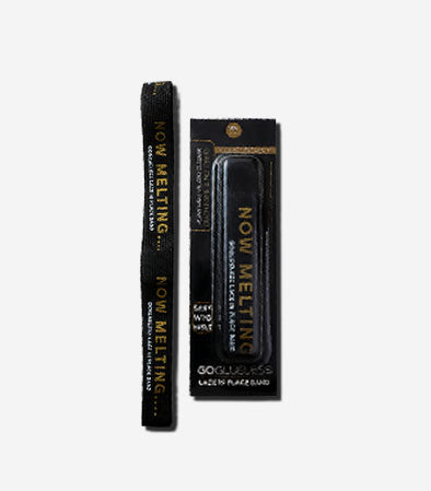 GoGlueless Lace In Place Band with adjustable Velcro for securing lace wigs day or night-gentle, no-slip fit for glueless or adhesive installs